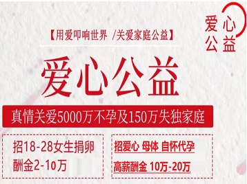 福建捐卵助孕生子 爱心志愿者招募